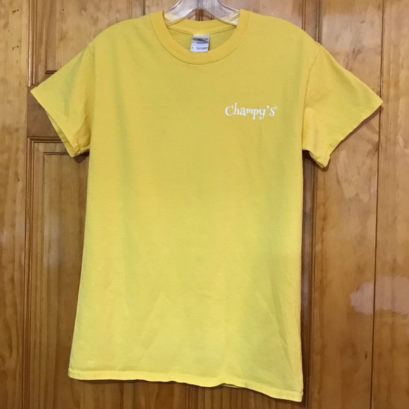 Champy's Fried Chicken Yellow T-shirt
Blues, Brews and Bird
Small
100% Cotton - Picture 3 of 8